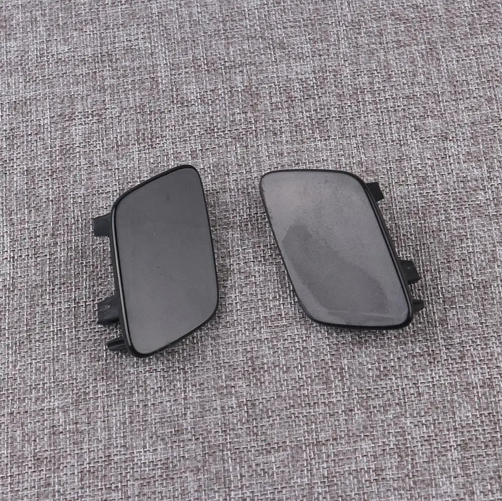 Пара насадок для омывателя переднего бампера L R Струйная Крышка Неокрашенная