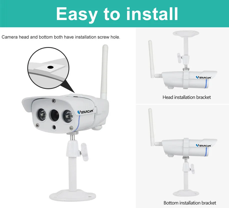 IP камера Vstarcam C16S 1080P Wi Fi ИК подсветка 2 МП|Камеры видеонаблюдения| |