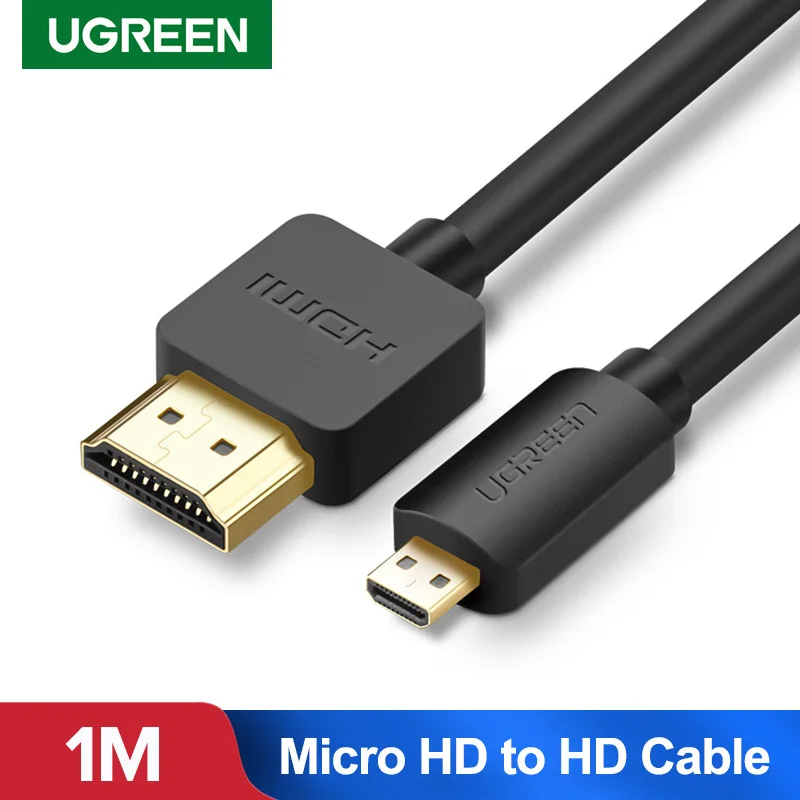 Кабель Ugreen совместимый с Micro HDMI 4K/60 Гц 3d эффектом штырь штырь|Кабели HDMI| |