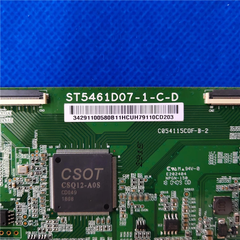Good test ST5461D07-1-C-D logic board C054115COF-B-2 55S421-CA 55S423-CA 55S425 T-CON board L55M5-AD D55A730U