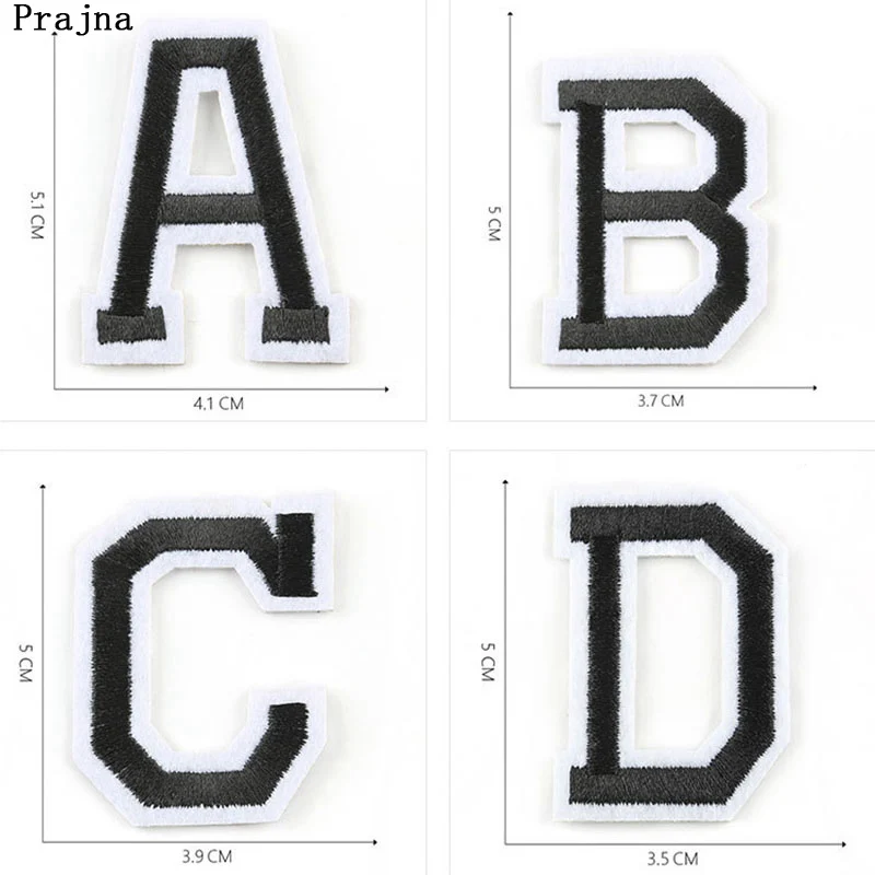 Нашивка сделай сам с 26 английскими буквами вышитая железная нашивка для одежды
