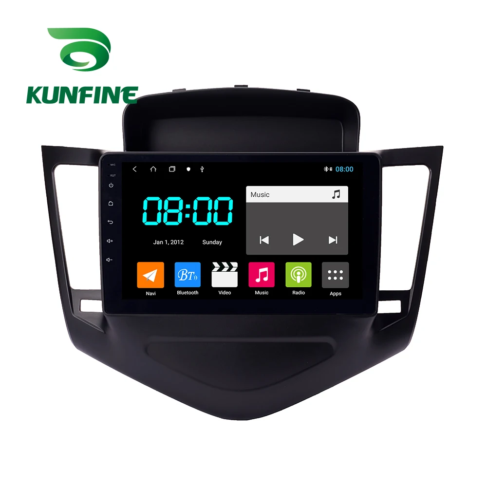 Android Core 1024*600 Octa 10 0 автомобильный DVD GPS-навигатор плеер Deckless стерео для Chevrolet Cruze