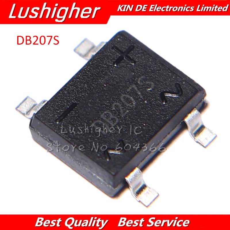 10 шт. DB207S SOP4 DB207 SOP SMD | Электронные компоненты и принадлежности