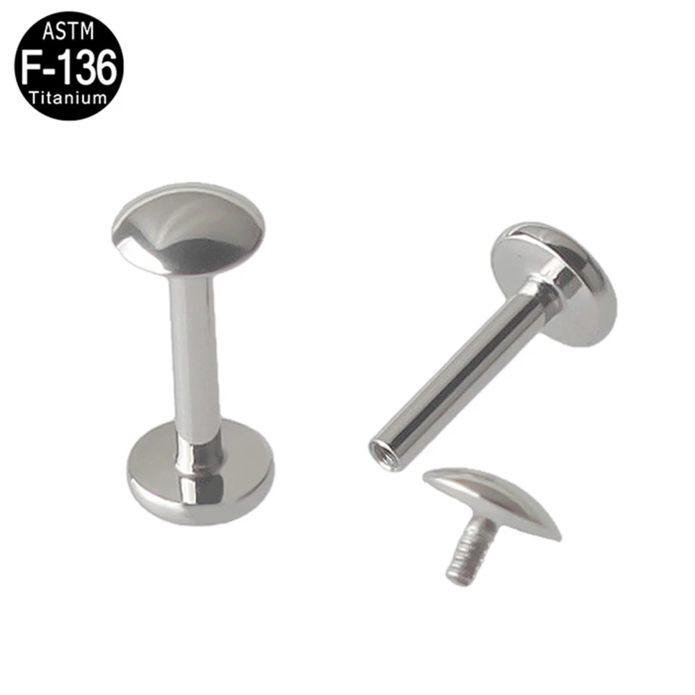 4 шт. ASTM F136 титановая губная серьга для пирсинга губ шпильки 16 г сексуальные