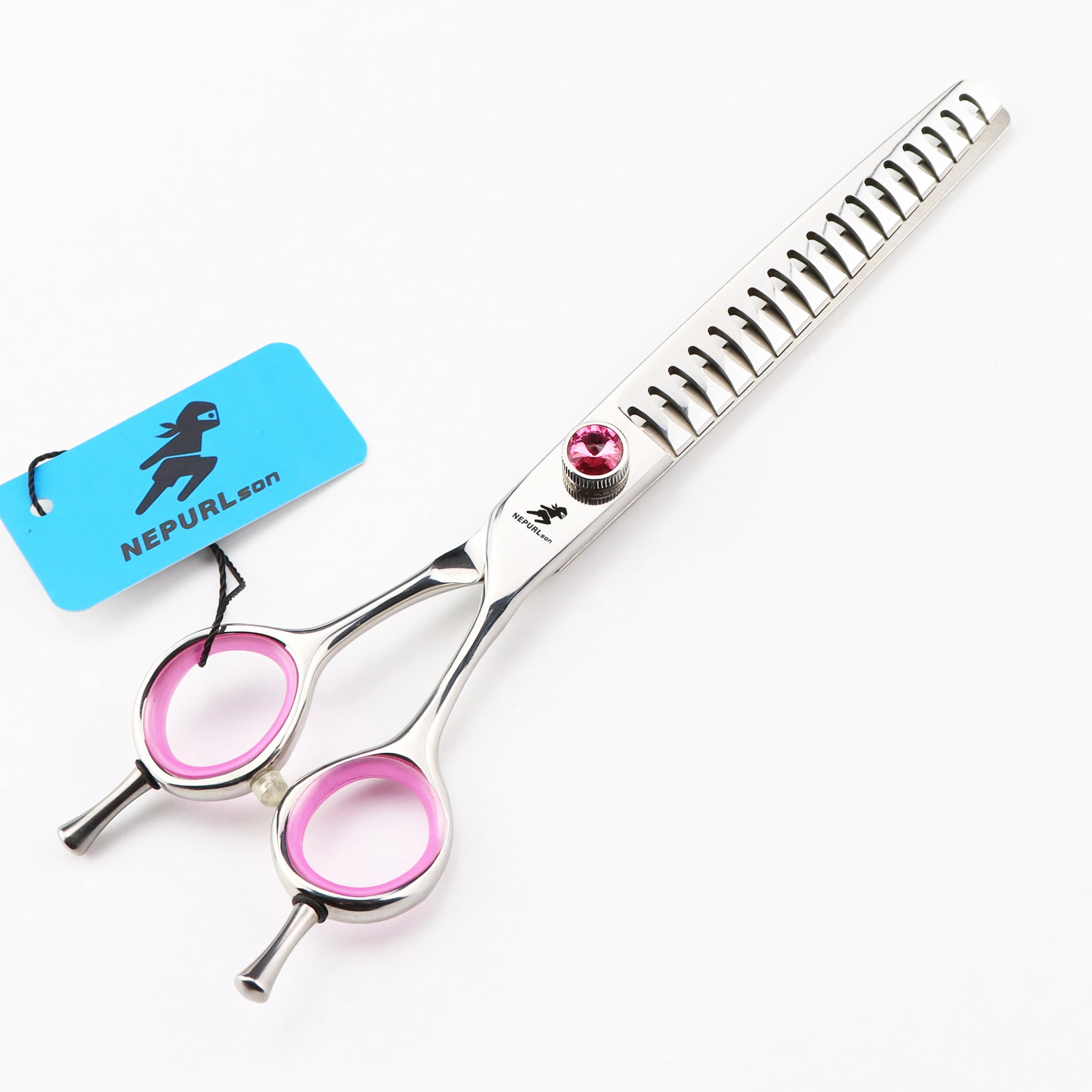 

7.0inch professional scissors dog pet grooming polishing tool animal hair Cutting Scissors