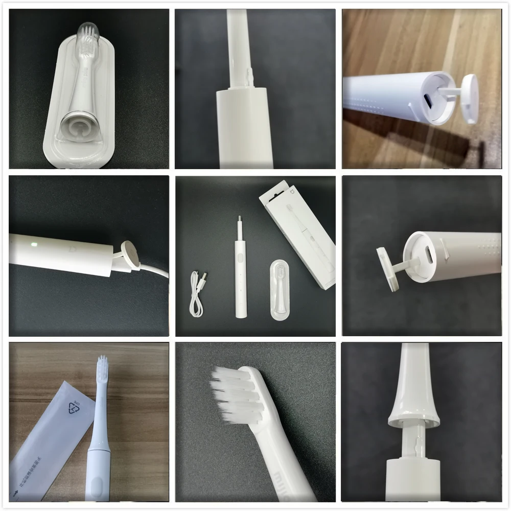 Xiaomi электрическая ультразвуковая зубная щетка перезаряжаемая Водонепроницаемая ультра звуковая Водонепроницаемая зубная щетка для взрослых автоматическая Чистка 5
