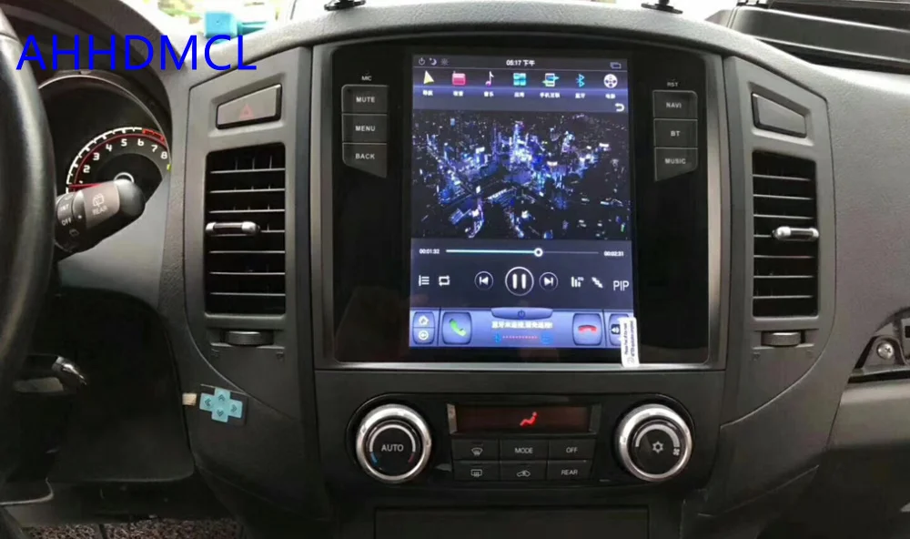 Мультимедийный плеер в стиле Tesla автомобильный стерео проигрыватель на Android с GPS