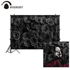 Фон Allenjoy для фотосъемки, 14 февраля, черная роза, любовь, День Св. Валентина