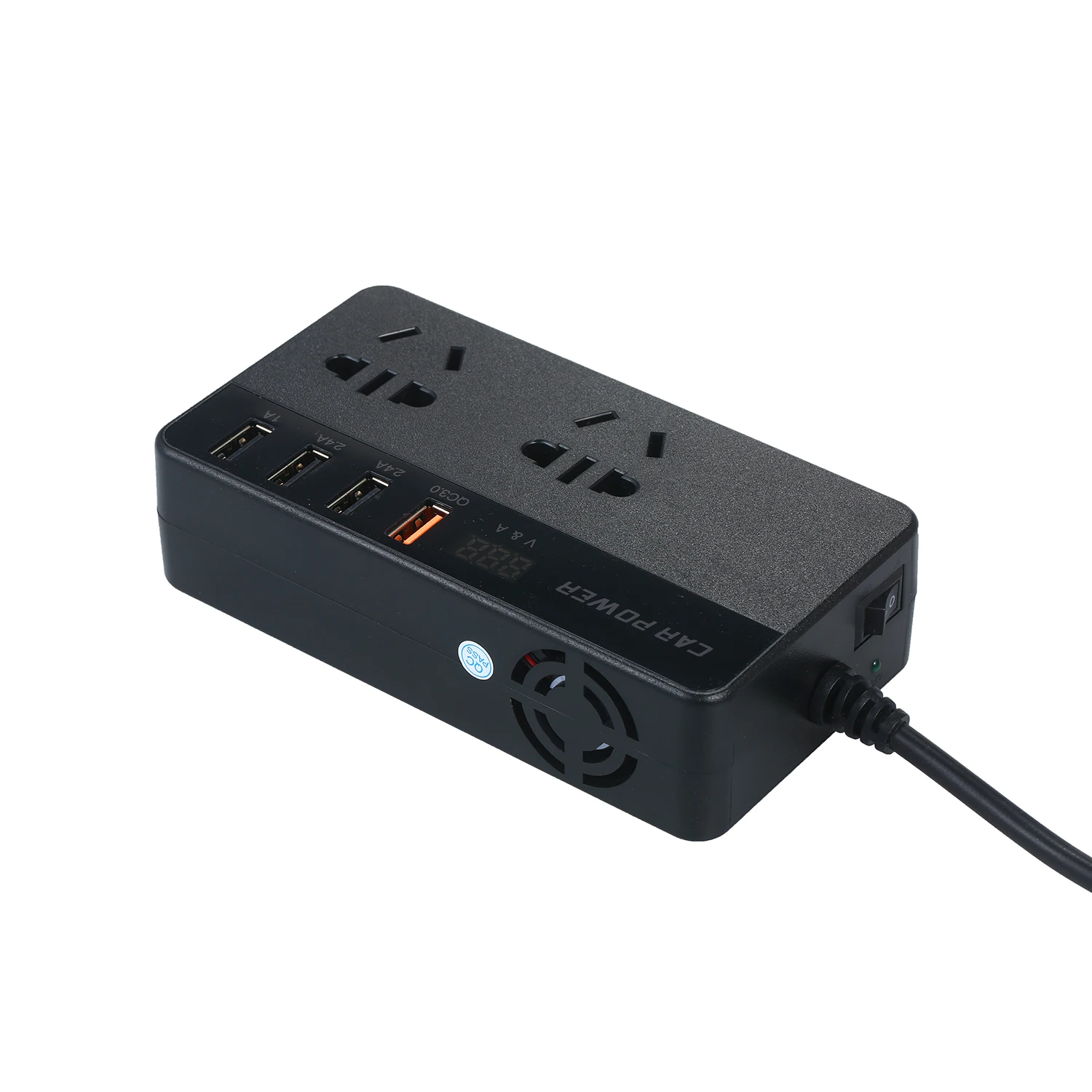 Автомобильный инвертор с портом USB 150 Вт 12 В постоянного тока в 220 переменного |