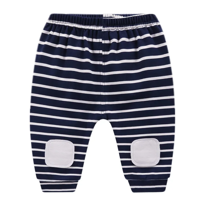 0-3T Autumn Winter Baby Boys Girls Long Pants Cute Striped Leggings Cotton Full 3 6 9 12 18 Months Baby's Clothing | Детская одежда