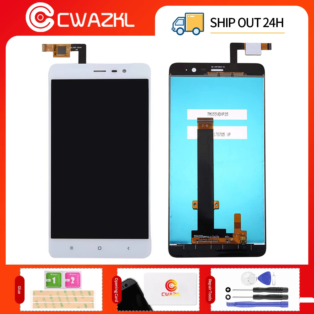 CWAZKL 152 мм для Xiaomi Redmi Note 3 Pro lcd матрица сенсорный экран дигитайзер полная сборка с