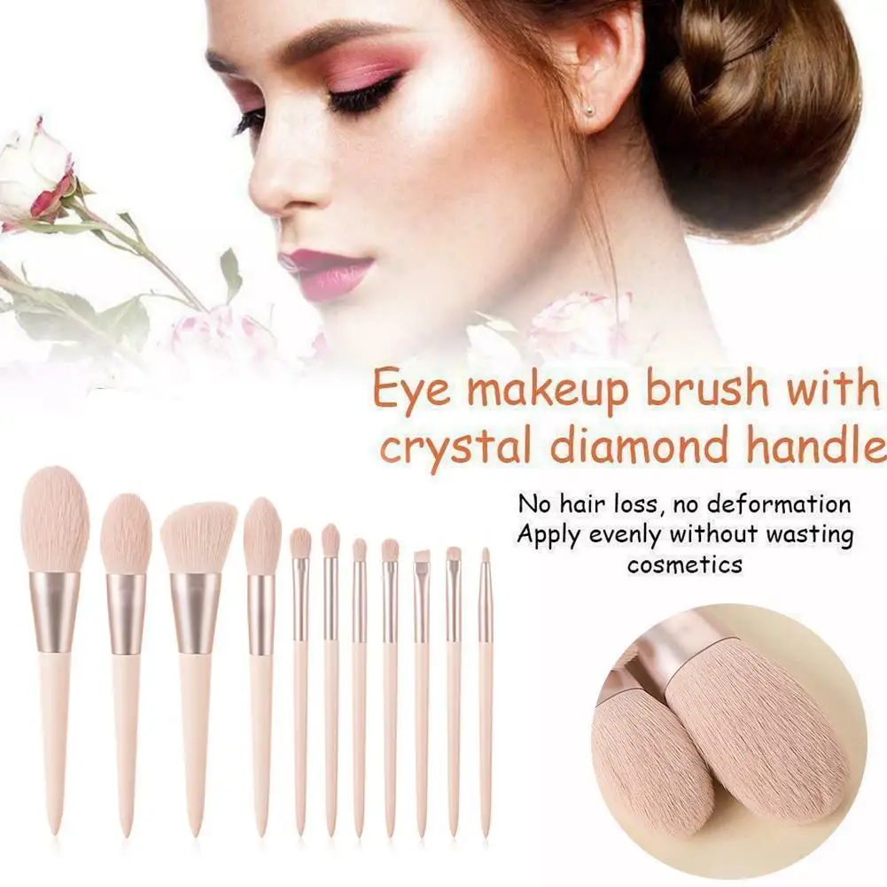 

Professional Makeup Brushes Tool Cosmetic Powder Eye Make Blush Beauty Up Blending Foundation Brush Shadow M7N8