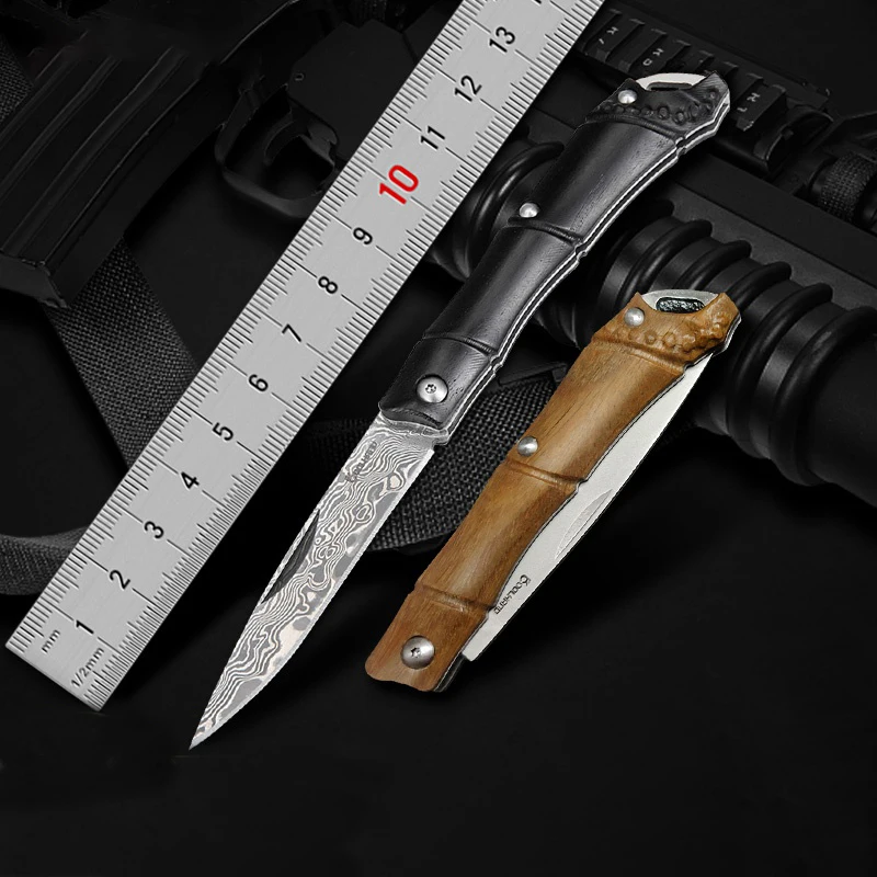 

Открытый складной нож из дамасской стали высокой твердости Sharp Edc портативный экспресс-нож маленький мини складной нож