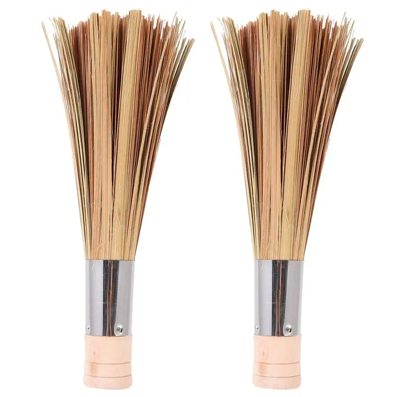 

2pcs Heat-resistant Pot Brushes Durable Pot Brushes for Kitchen Restaurant