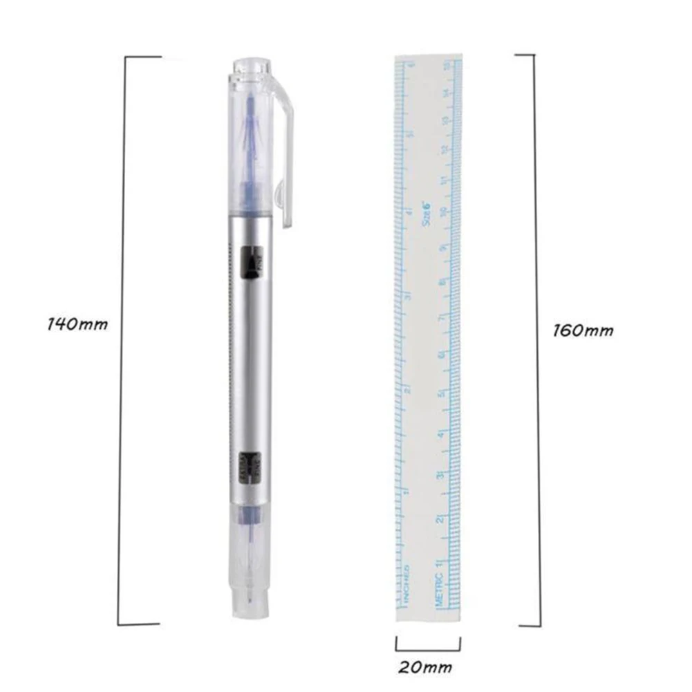 Тату-маркер для бровей и кожи ручка с измерительной линейкой набор инструментов