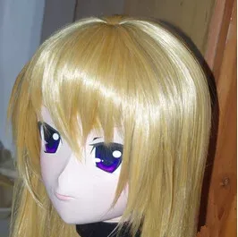 

(C2-070)Top Quality Handmade Silicone Rubber Face Mask Cosplay Kigurumi Masks Crossdresser Doll Japan Kigurumi Anime Role Play