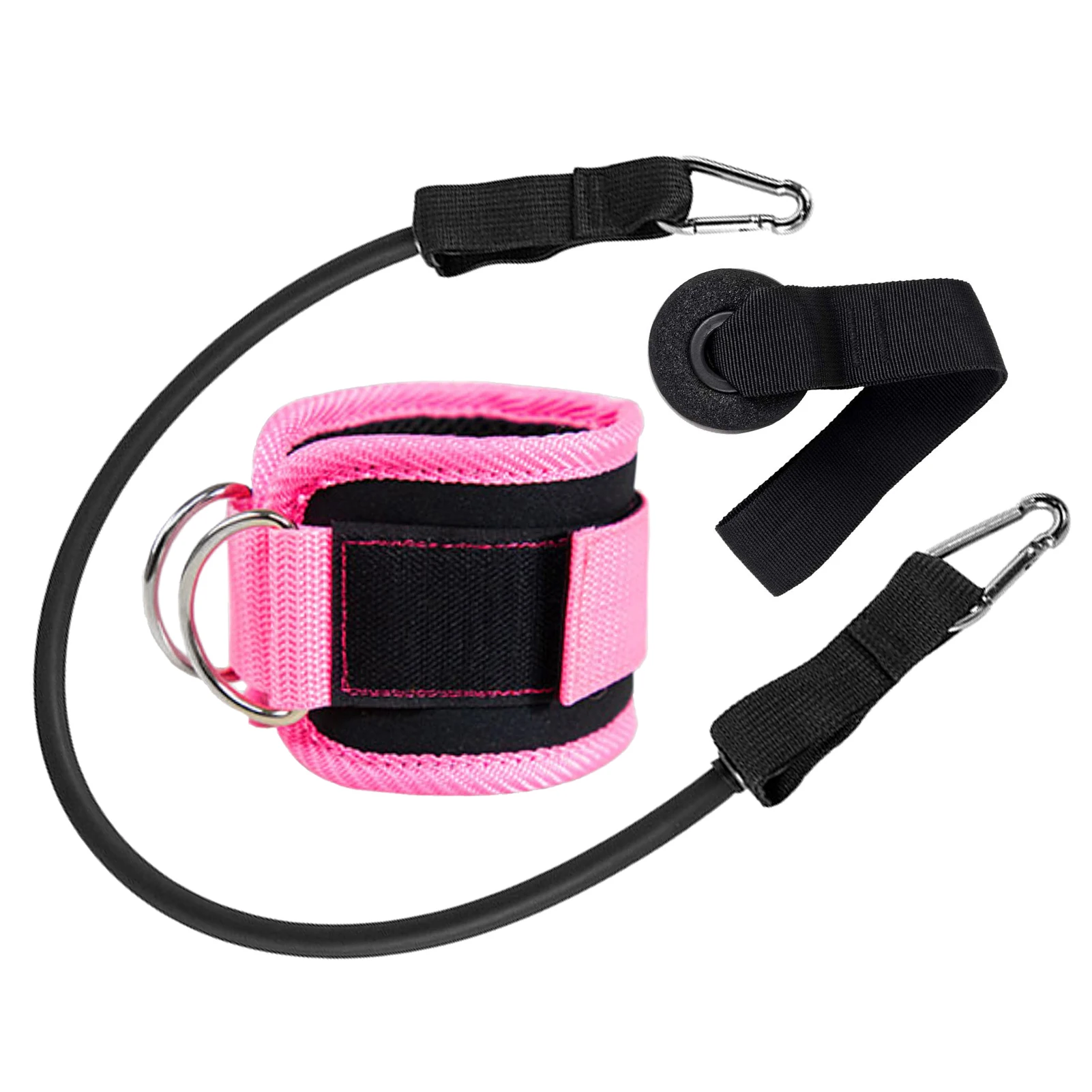 

Fitness Equipment Ankle Strap Resistance Band Door Anchor Set For Yoga Pilates Workout Gym Accessories