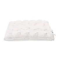 NOW EVER 48*74cm Luxury 3D Style Rectangle White Goose/Duck Down Feather Bedding Pillows Down-Proof 100% Cotton Shell