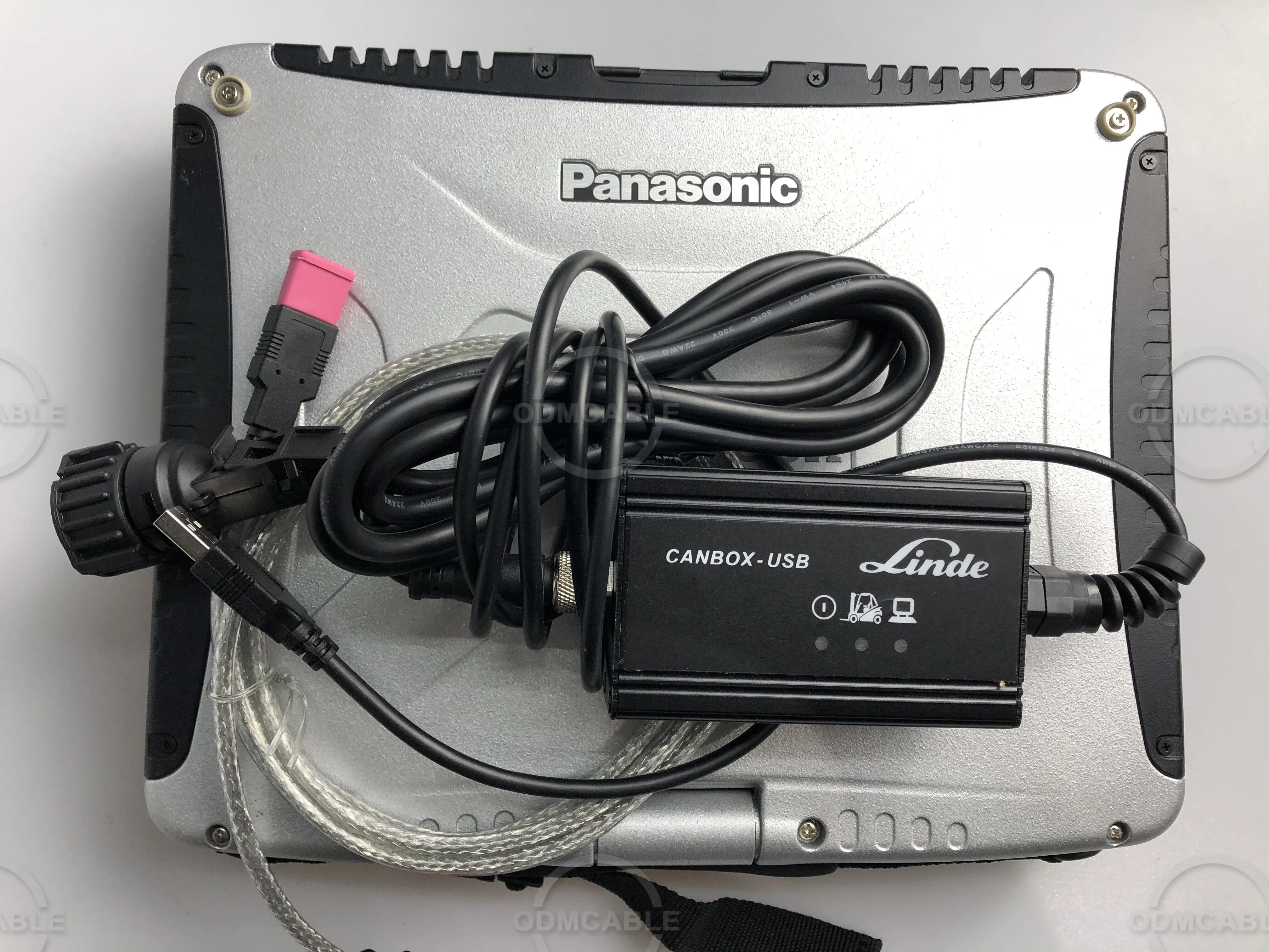 

Toughbook CF19 CF-19 laptop for JUDIT 4 Jungheinrich Judit box Incado with Linde canbox doctor 2 in 1 forklift truck diagnostic