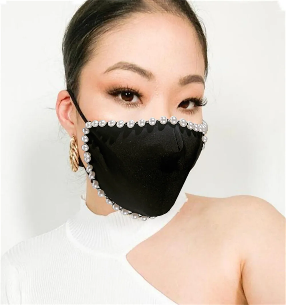 

2020 Women's Fashion Punk Metal Mask Chain Face Mask Jewelry for Women Simple Sexy Nightclub Party Face Accessory Gift