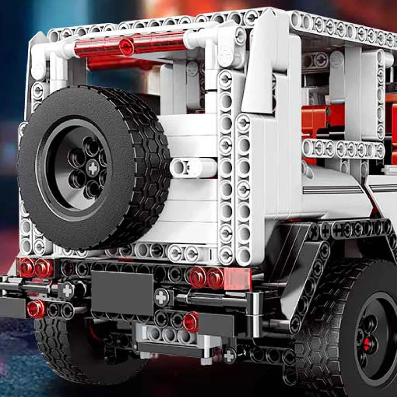 

2020 IN Stock Mould King MOC 20100 Technical Series SUV G500 AWD Wagon Offroad Vehicle Model Building Blocks kids Toys Gifts
