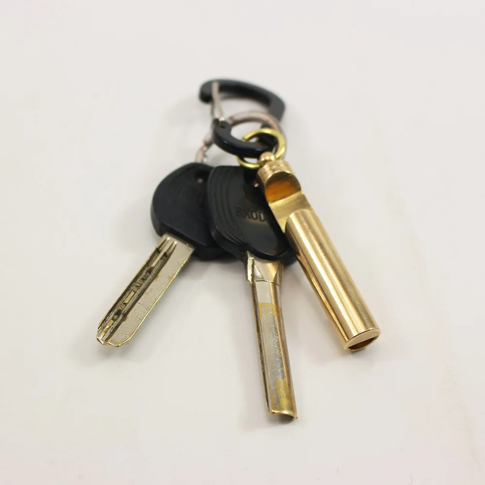 

TOtrait Emergency Whistle Loud Portable Keychain Necklace Whistle EDC Keyring for Emergency Survival Outdoor Hiking Camping