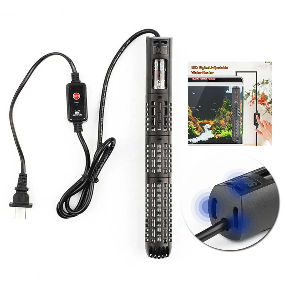 Нагревательный элемент для аквариума умный погружной нагреватель с ЖК-дисплеем