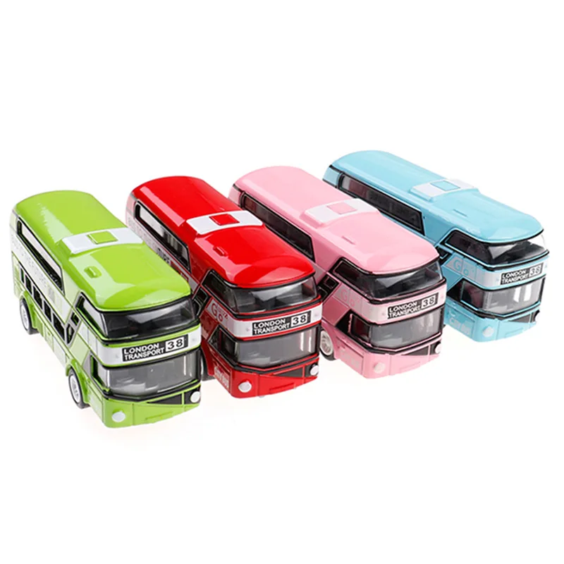 Double-Decker Bus London Design Car Toys Sightseeing Vehicles Urban Transport Commuter | Игрушки и хобби