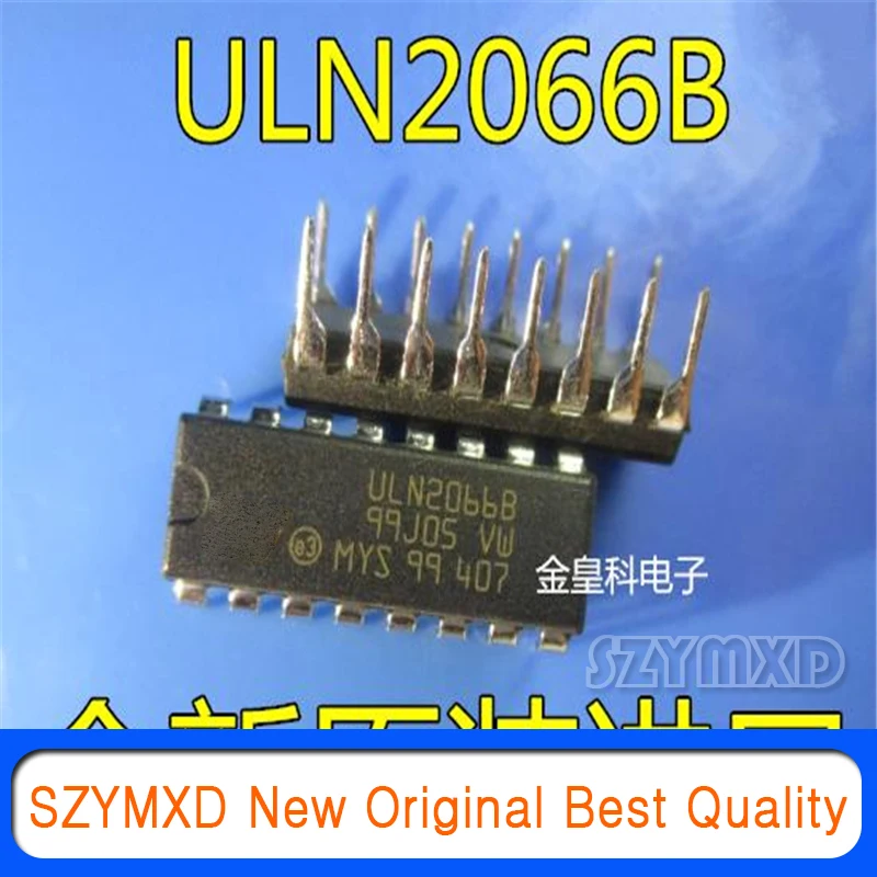 

5Pcs/Lot New Original ULN2066B ULN20668 DIP16 imported transistor switch in-line ic In Stock