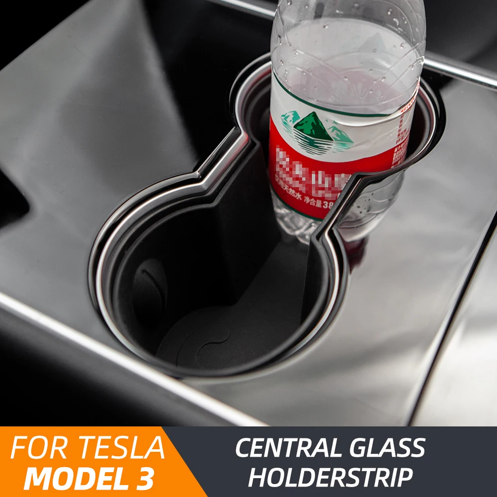 Подставка для стакана воды Tesla Model 3 2020 аксессуары центра водонепроницаемые