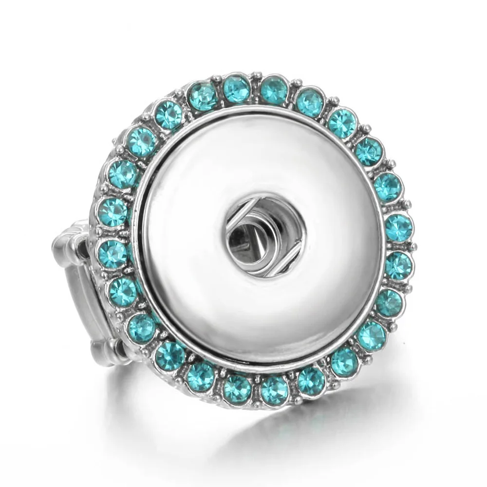 10 шт./лот оптовая продажа эластичное кольцо с кристаллами 18 мм женская бижутерия