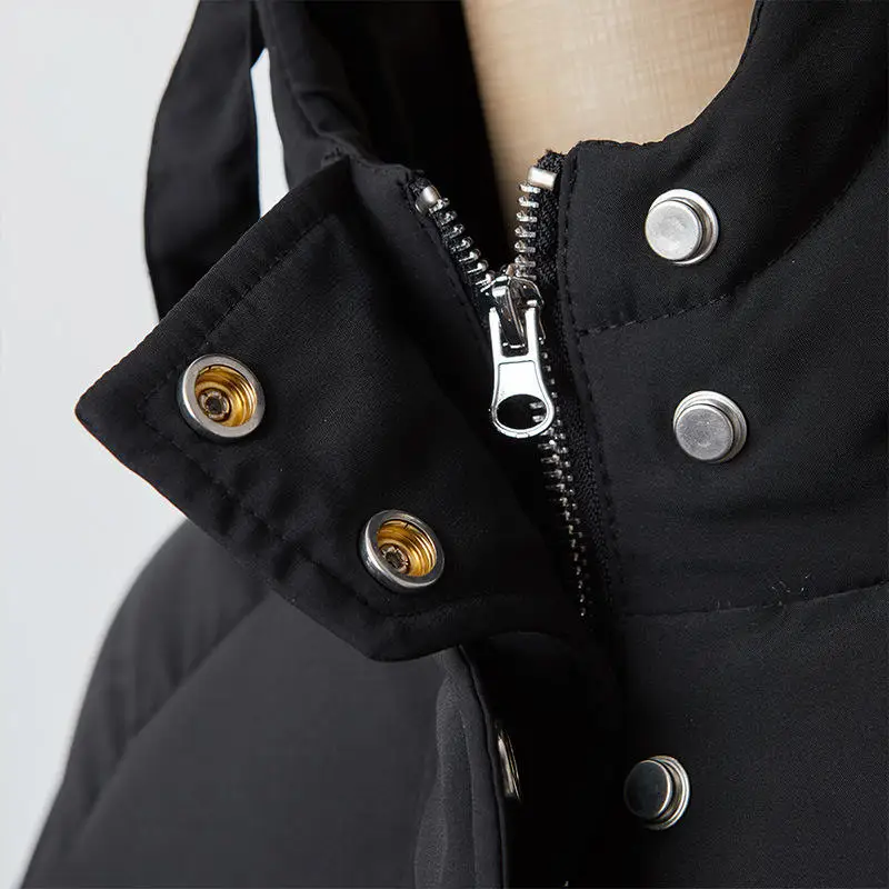 

Autumn Winter Jacket Women Clothes Padded Casual Long Down Cotton Coat Femme Loose Warm Thick Woman Jacket Casaco Feminino Q2678