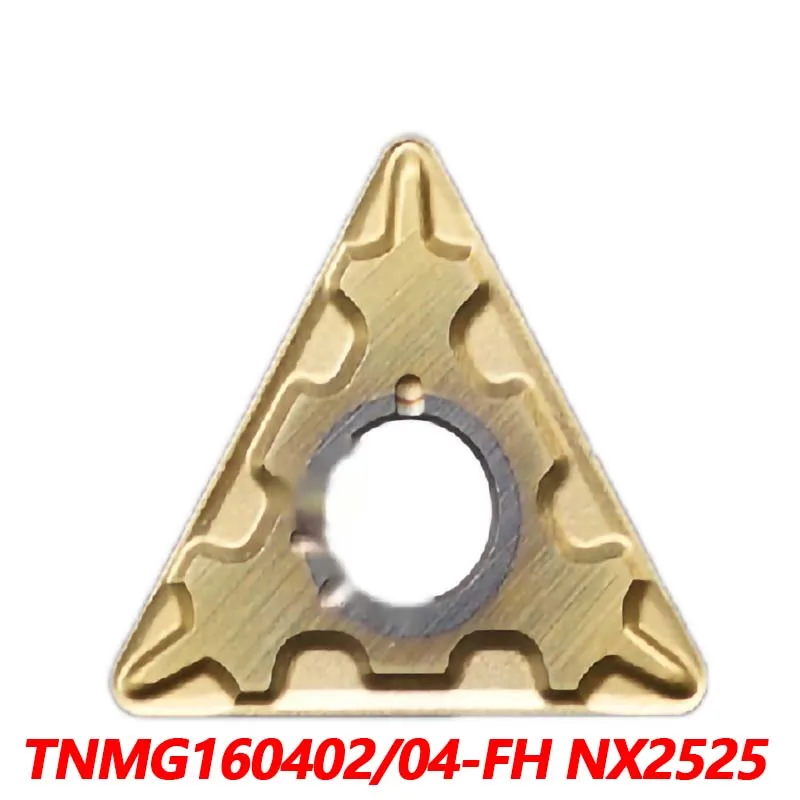 

100% Original TNMG TNMG160402-FH NX2525 TNMG160404-FH 10pcs CNC lathe Insertion Carbide Insert Imported From Japan High Quality