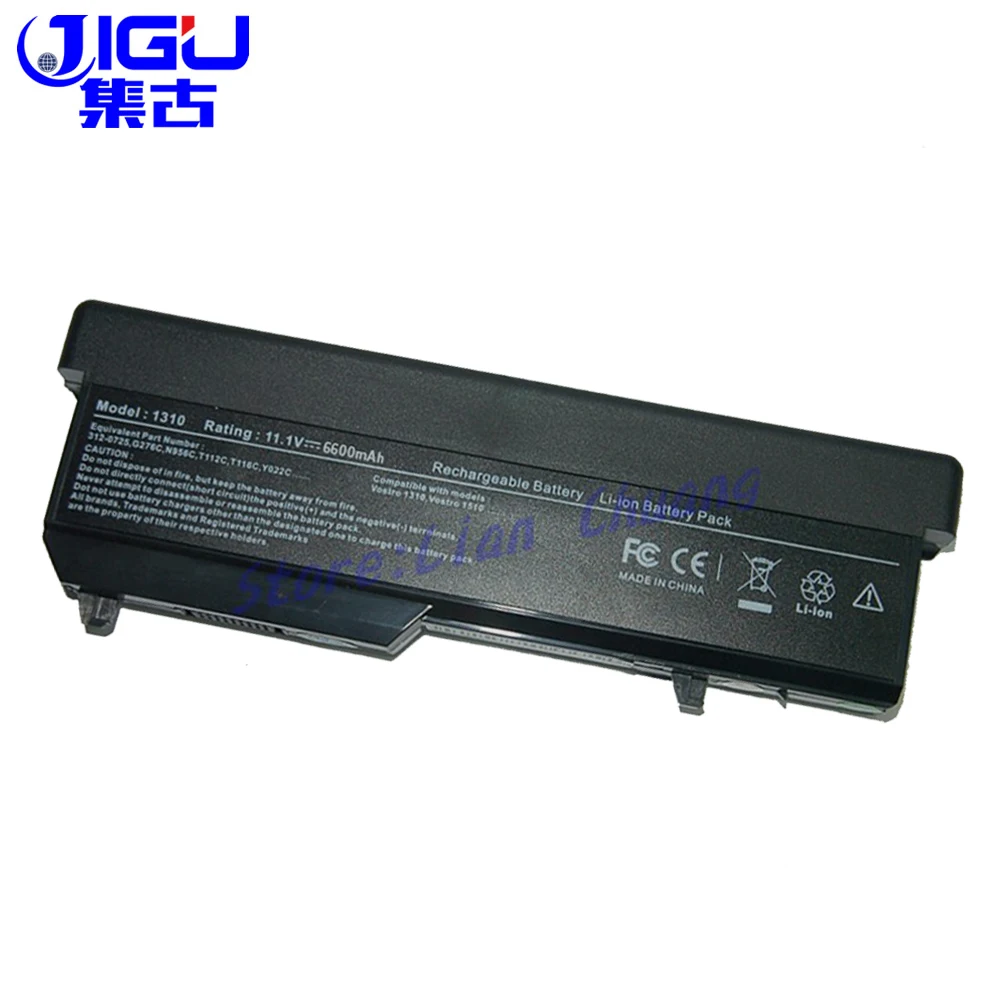 JIGU Новая батарея для ноутбука с 9 ячейками Dell Vostro 1310 1320 1510 1520 2510 N950C T114C U661H