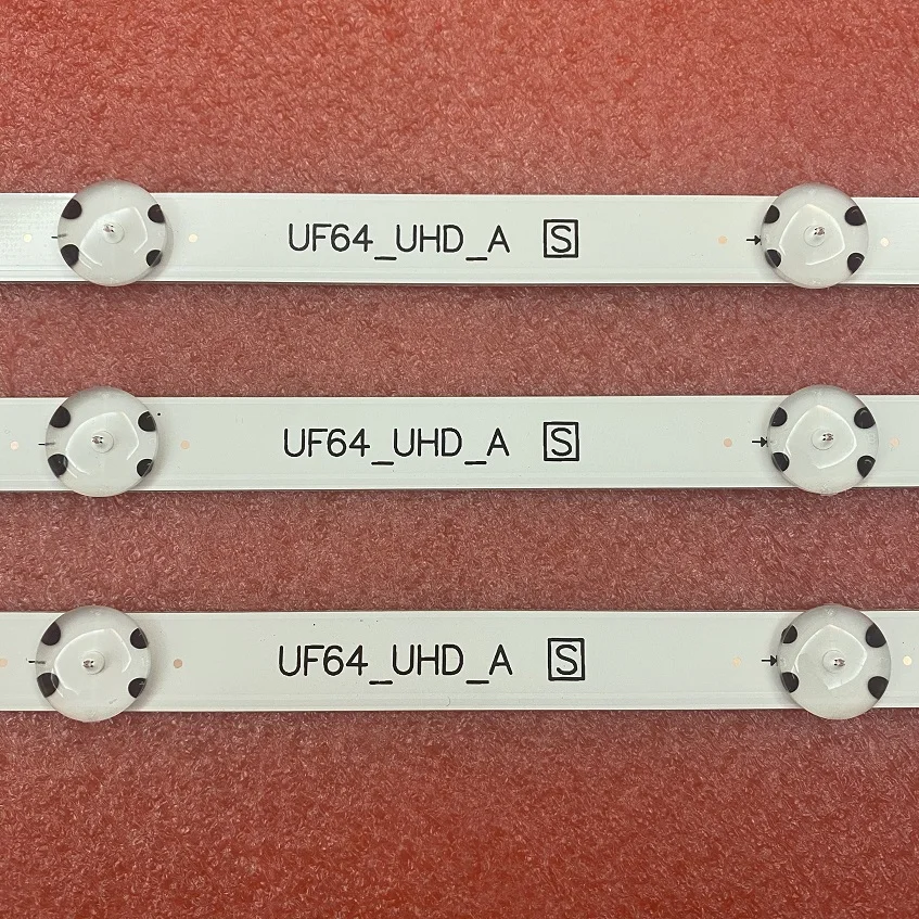 3 قطعة/المجموعة LED شريط إضاءة خلفي ل LG UF64_UHD_A 43UH603V 43UH610V 43UF6407 HC430DGN 43UF6409 43UH6030 43UF640 43UF640V 43LH604V