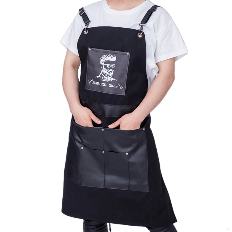 Салонах Парикмахерская накидка для стрижки волос фартук Оксфорд clo карман