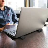 2pcs universal laptop computer keyboard stands portable notebook elevation riser support
