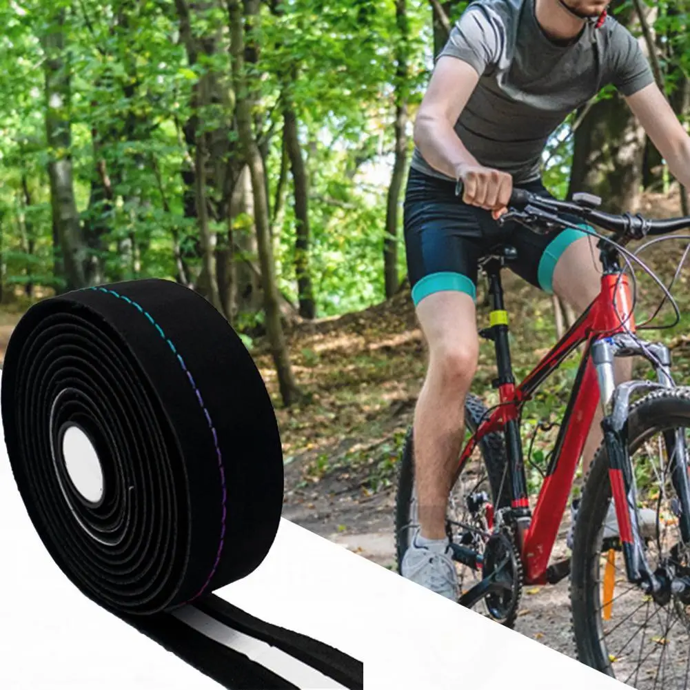 

Wholesale 2Pcs High-elastic Shock-absorbing EVA Non-slip Handlebar Tape for MTB Bicycle handlebar tape cinta manillar carretera