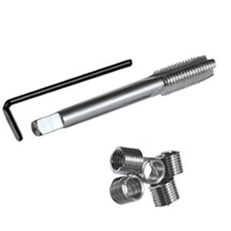 

30 Pcs Thread Repair Tool Kit Repair Recoil Insert Kit,Thread Repair Kit Type, M5 x 0.8mm