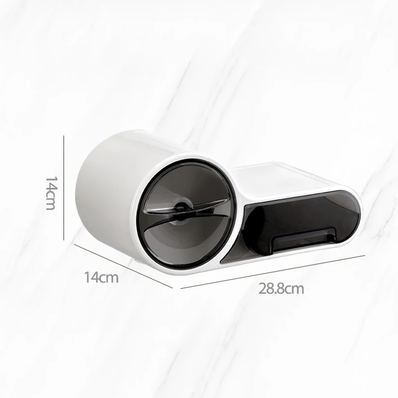 

GESEW Portable Toilet Paper Holder For A Bathroom Waterproof Toilet Paper Holder Wall-mounted Tissue Box WC Bathroom Accessories