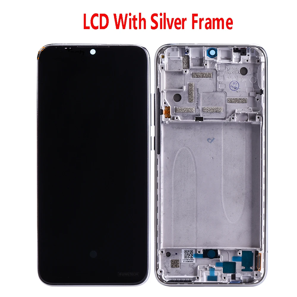 

AMOLED Display For Xiaomi Mi A3 LCD Touch Screen Digitizer Assembly With Frame