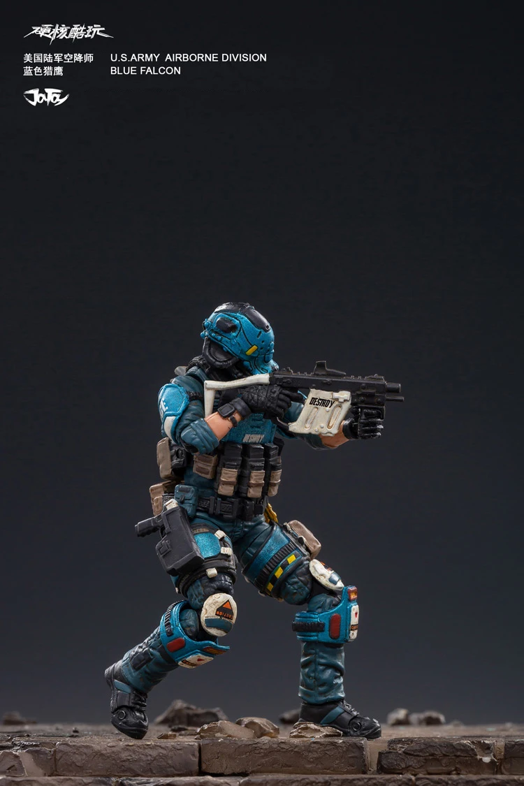 JOYTOY 1/18 фигурки 3 шт Морской корпус военный солдат фигурка модель игрушки коллекция игрушек