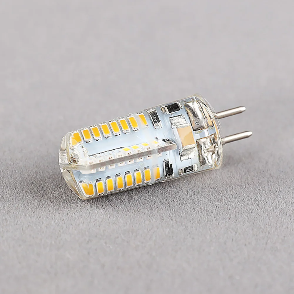 Gu5.3 Led 220v 3014smd кристальная лампочка-свеча Ac/Dc12vled лампа Энергоэффективная запасная галогенная лампа