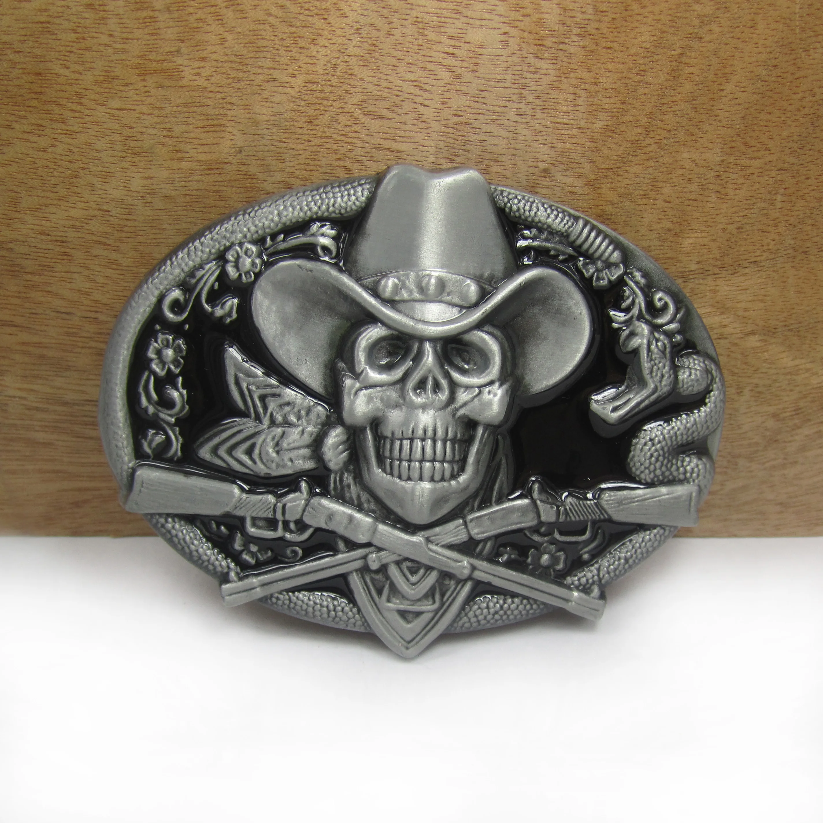 BuckleClub Тяжелая Ретро черная эмалированная магнитная пряжка ремня стандартная