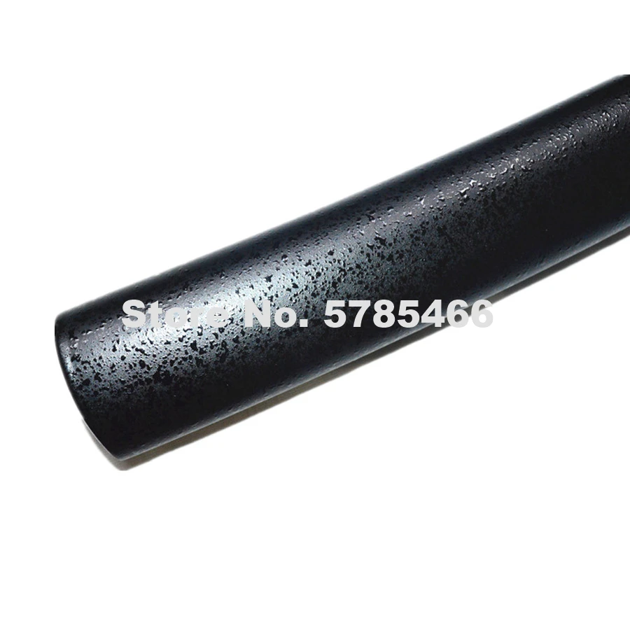 Новая ручная работа Красивая матовая черная лакированная древесина ножны Сая