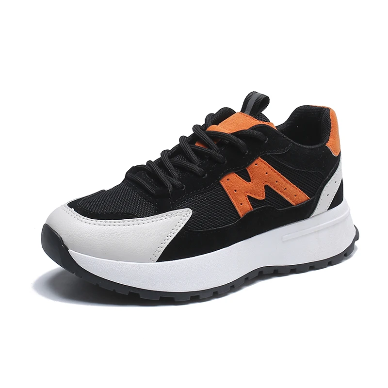

2021 Sneakers for Woman Mesh Breathable Vulcanized Autumn Women's Casual Flats Ladies Tennis Shoes Female Wedges Walking Shoes