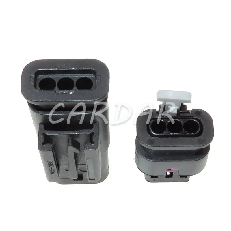Штекер для автомобильного радара заднего хода Tyco AMP 3 Pin 1718653-1 / 4F0 973 703A/2-1718652-3