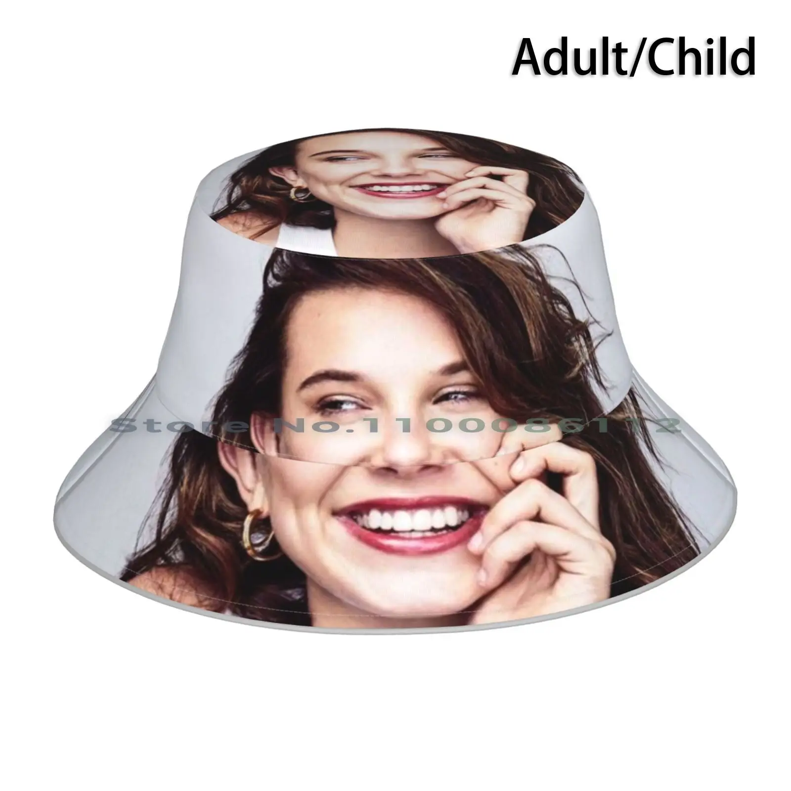 Millie Бобби коричневая Панама Солнцезащитная шапка для мужчин и женщин