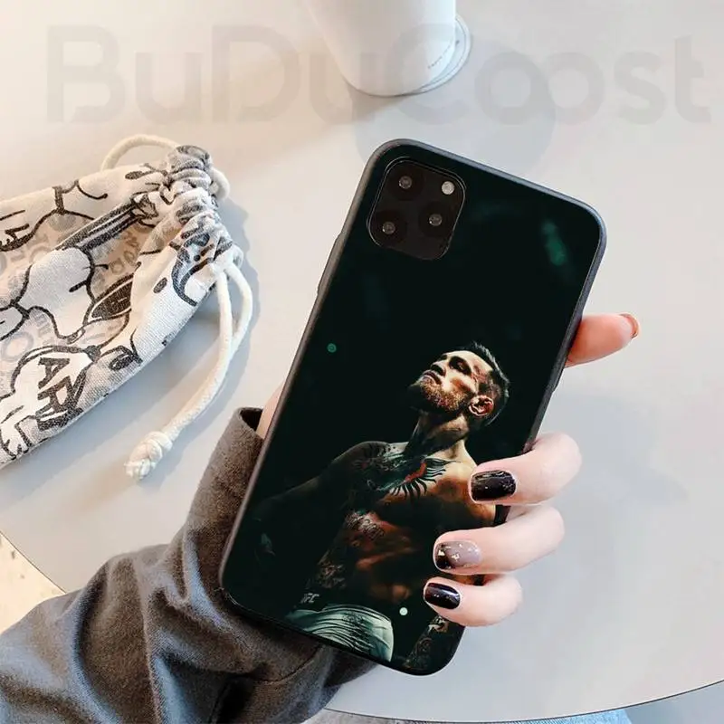 

Riccu boxing Conor McGregor Phone Case For iphone 11 12 Mini Pro Max X XS MAX 6 6s 7 8 Plus 5 5S 5SE XR SE2020