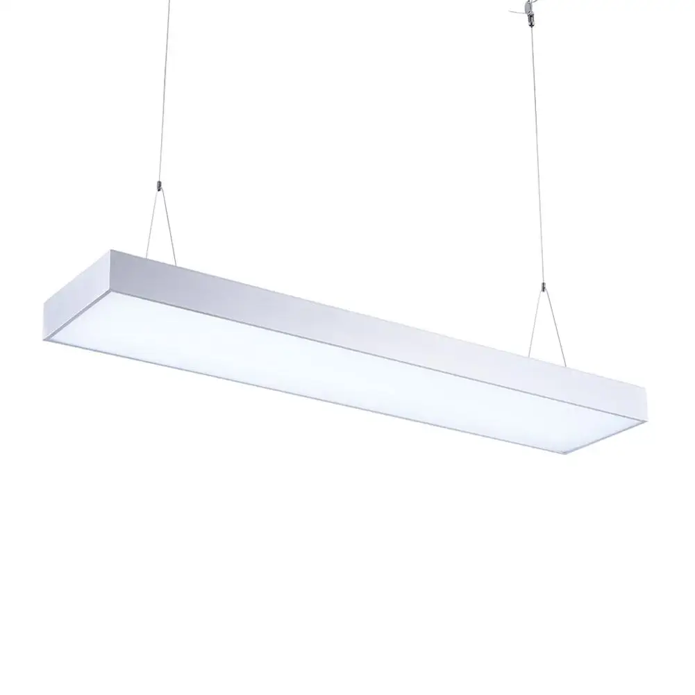 High Quality LED Chandelier Fashion Perfect Lighting Cold White 48W Office Light Silver For Offices Schools and Public Buildings | Освещение